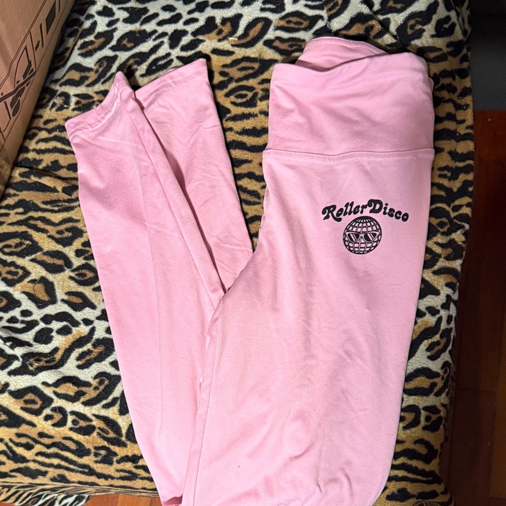 Ardene Roller Disco Pink women’s Leggings